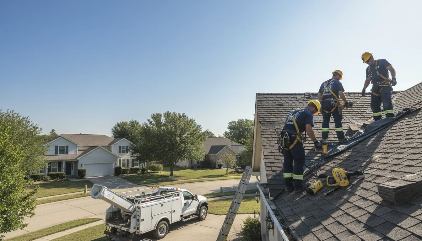 Emergency Roof Repair in Donie, TX near me